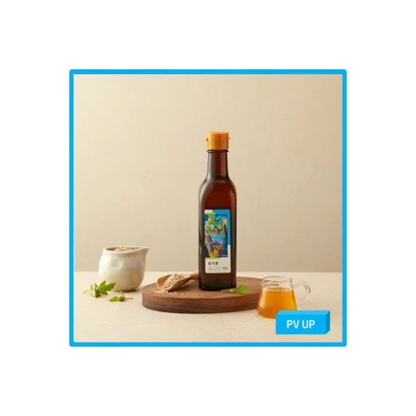 100% Korean Sesame Oil 300ml * 2 Bottles