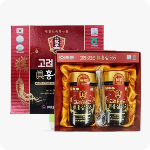 6-year-old genuine red ginseng 365 set (250g*2 bottles) 3