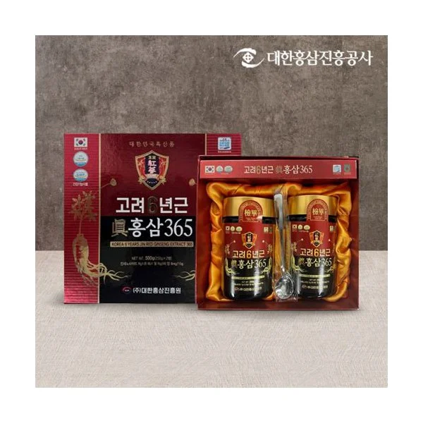 6-year-old genuine red ginseng 365 set (250g*2 bottles)