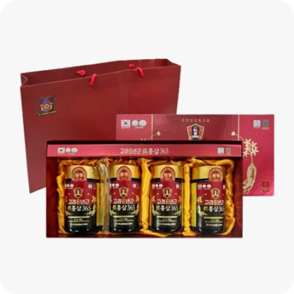 6-year-old genuine red ginseng 365 set (250g*4 bottles) 2