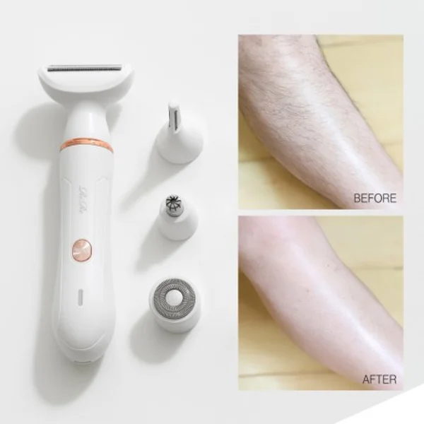 All-in-one Touch Shaver Cordless Hair Remover (1 Body + 4 Heads) 3