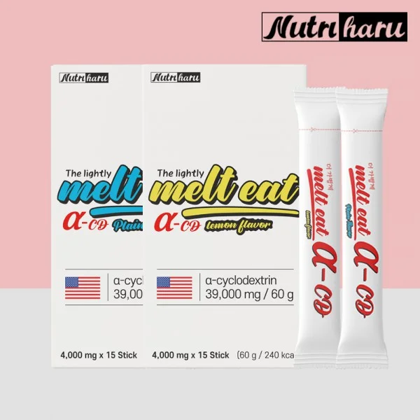 Alpha-CD Alpha Cyclodextrin Powder 60g (Plain or Lemon)