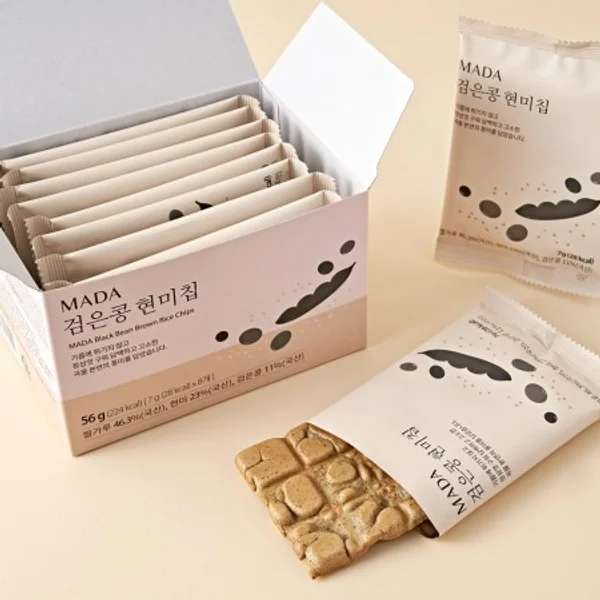 Black bean and brown rice chips (8ea) 3