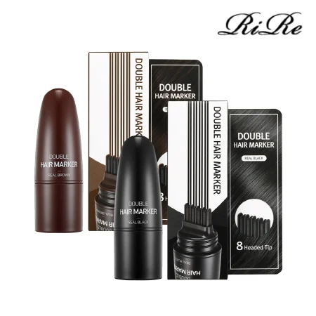 Double Hair Marker 8.5g Season 2 (Natural Black / Natural Brown) 2