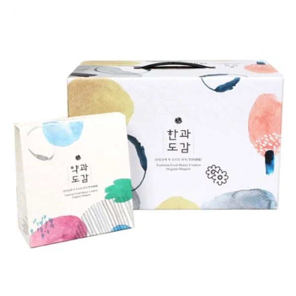 Hangwa Encyclopedia 4 Flavors Yugwa 250g x 2 packs Glutinous Rice Yakgwa 7 pieces 2