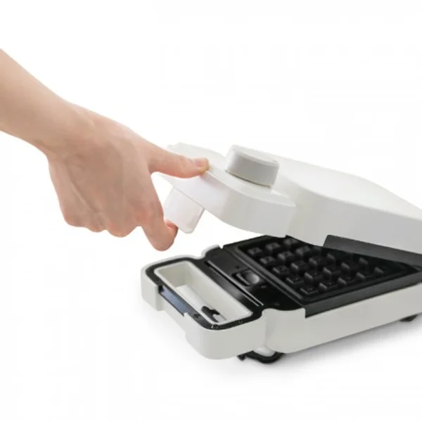 Home Planet Timer Waffle & Sandwich Maker (2-in-1 Detachable Pan) MR-WAM03W 2