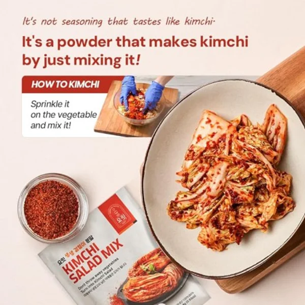 Kimchi Salad Mix 18g * 10ea 3