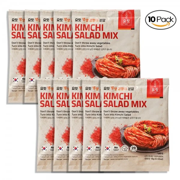 Kimchi Salad Mix 18g * 10ea
