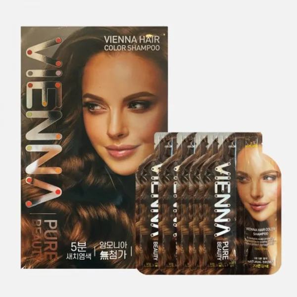 Low-irritation 5-minute Hair Dye 1 box (5ea) 3