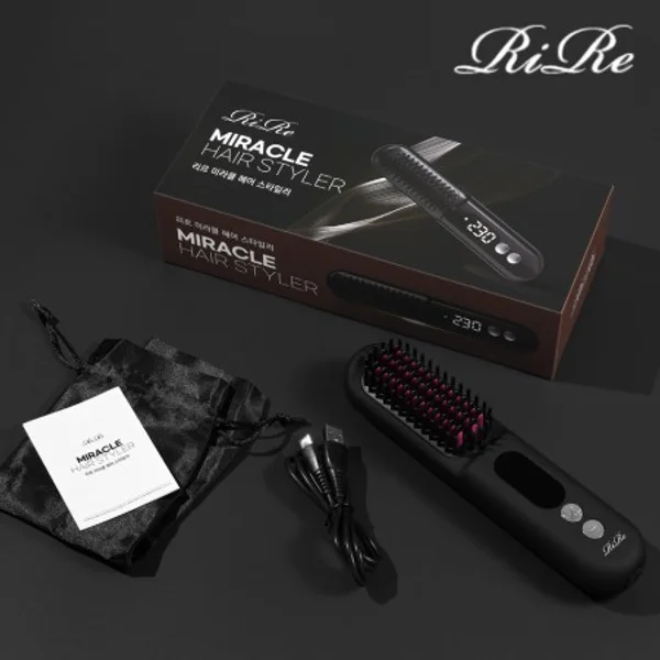 Miracle Negative Ion Coating Care Hair Styler Cordless Curler 4