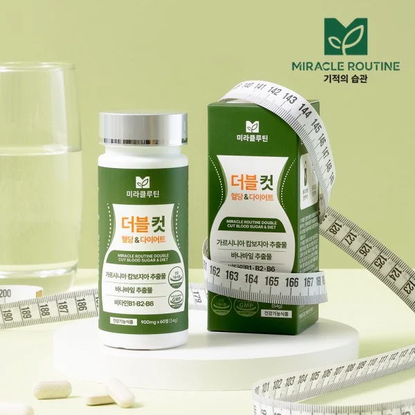 Miraculous Double Cut Blood Sugar Fat Diet 54g (900mg x 60 tablets)