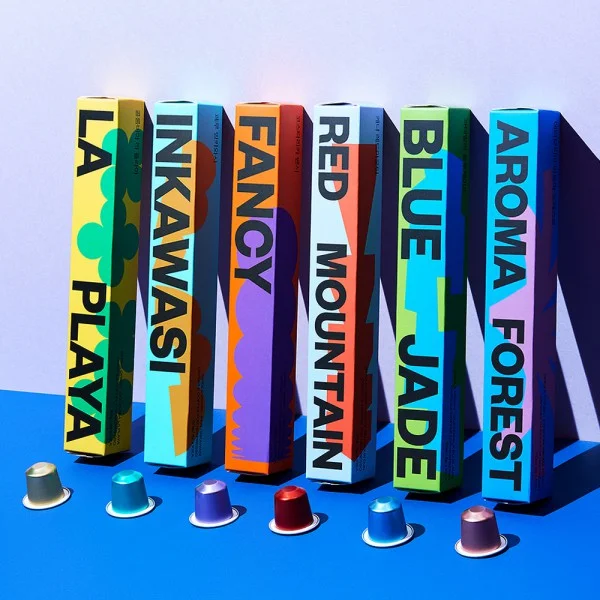 Nespressotype capsule single origin Collection brewed coffee 60 pieces