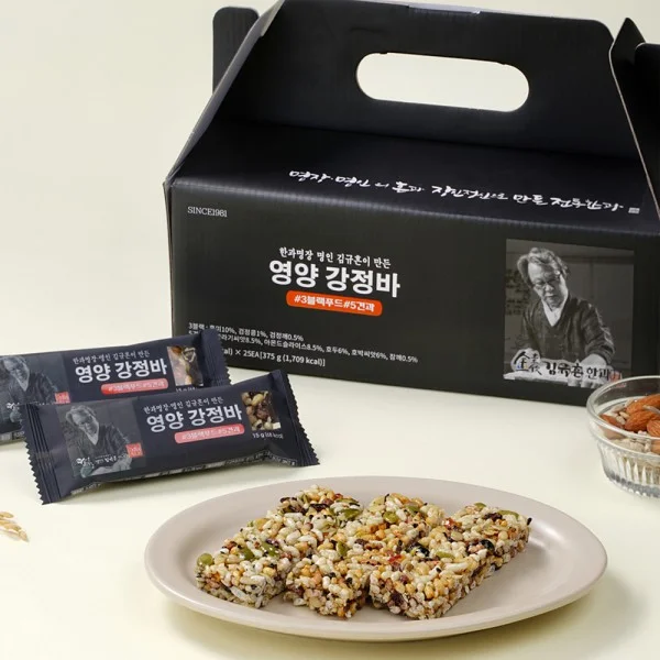 Nutrition gangjeong bar (25 ea X 1 box)