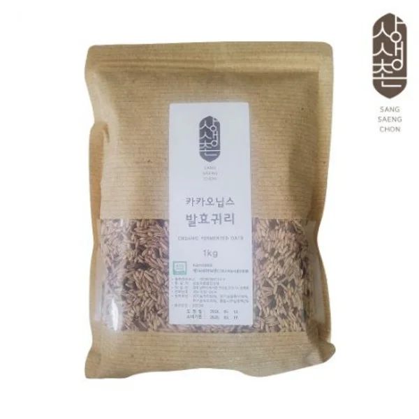 Organic Cacao Nibs Fermented Oats 1kg 2