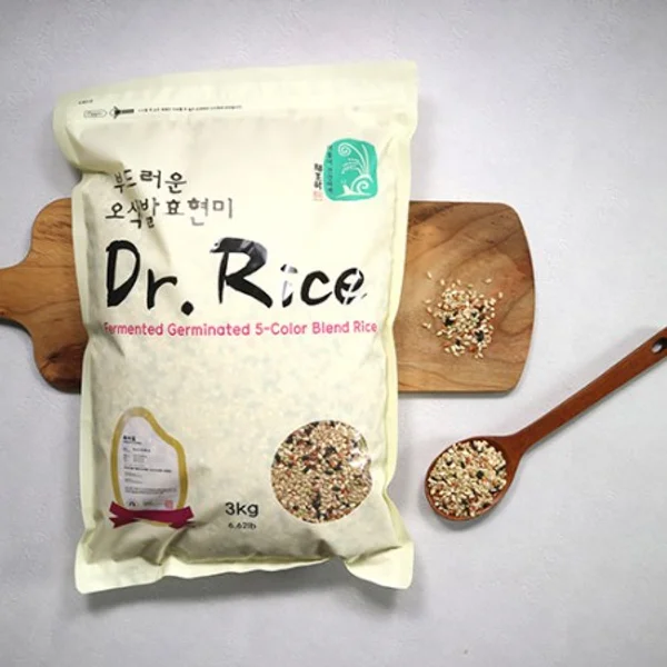 Organic Five-Color Fermented Brown Rice 3kg 2
