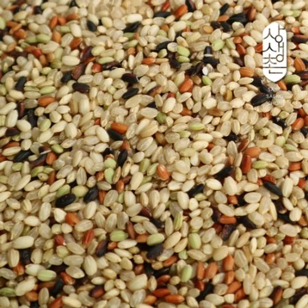 Organic Five-Color Fermented Brown Rice 3kg 5