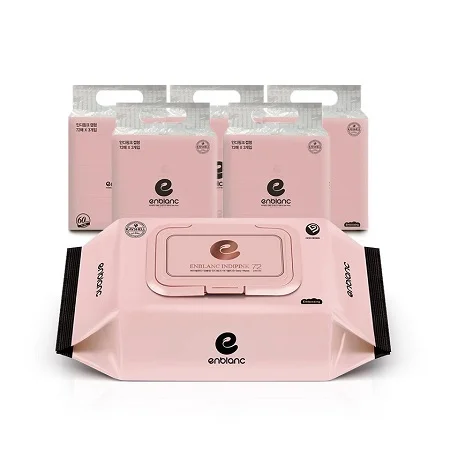 Premium Wet wipe Indie pink (72 sheets x 15 pcs) 2