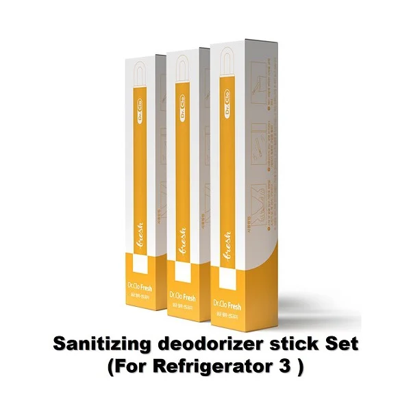 Sanitizing deodorizer stick - For Refrigerator 3ea