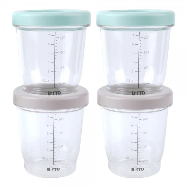 Tritan baby food container 220 ml ร 4p set