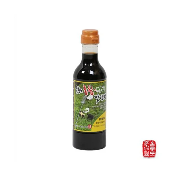 Ulleungdo mussels and famous soy sauce