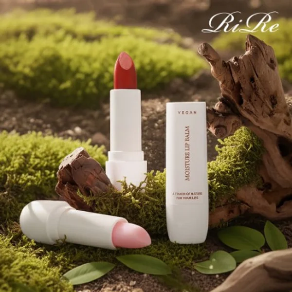 Vegan Moisture Lipbalm 4g (Pink / Red) 2