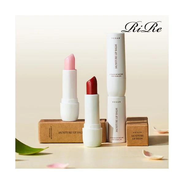 Vegan Moisture Lipbalm 4g (Pink / Red)