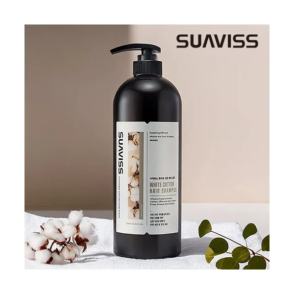 White Scalp Care Cotton Fragrance Hair Shampoo 1000ml